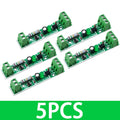 220V AC Voltage Detection Module with Optocoupler Isolation, 3-5V Input for PLC Systems Zpaxo 5pcs