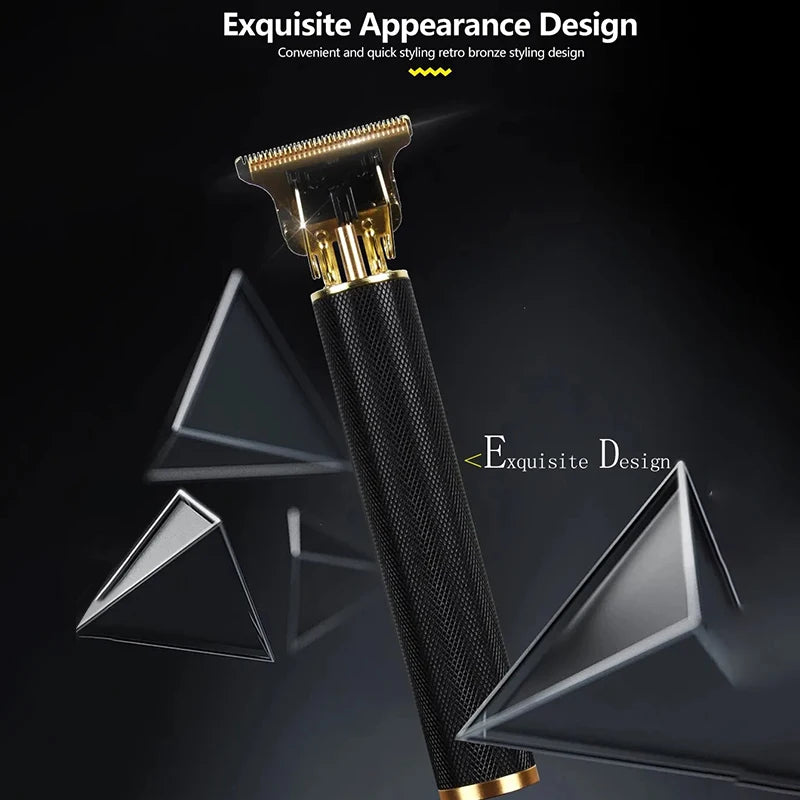 Professional T9 Hair Clipper For Mens USB Fast Rechargeable Beard Care Tools Provide Comfortable Precise Shaving Hair Trimmer Zpaxo