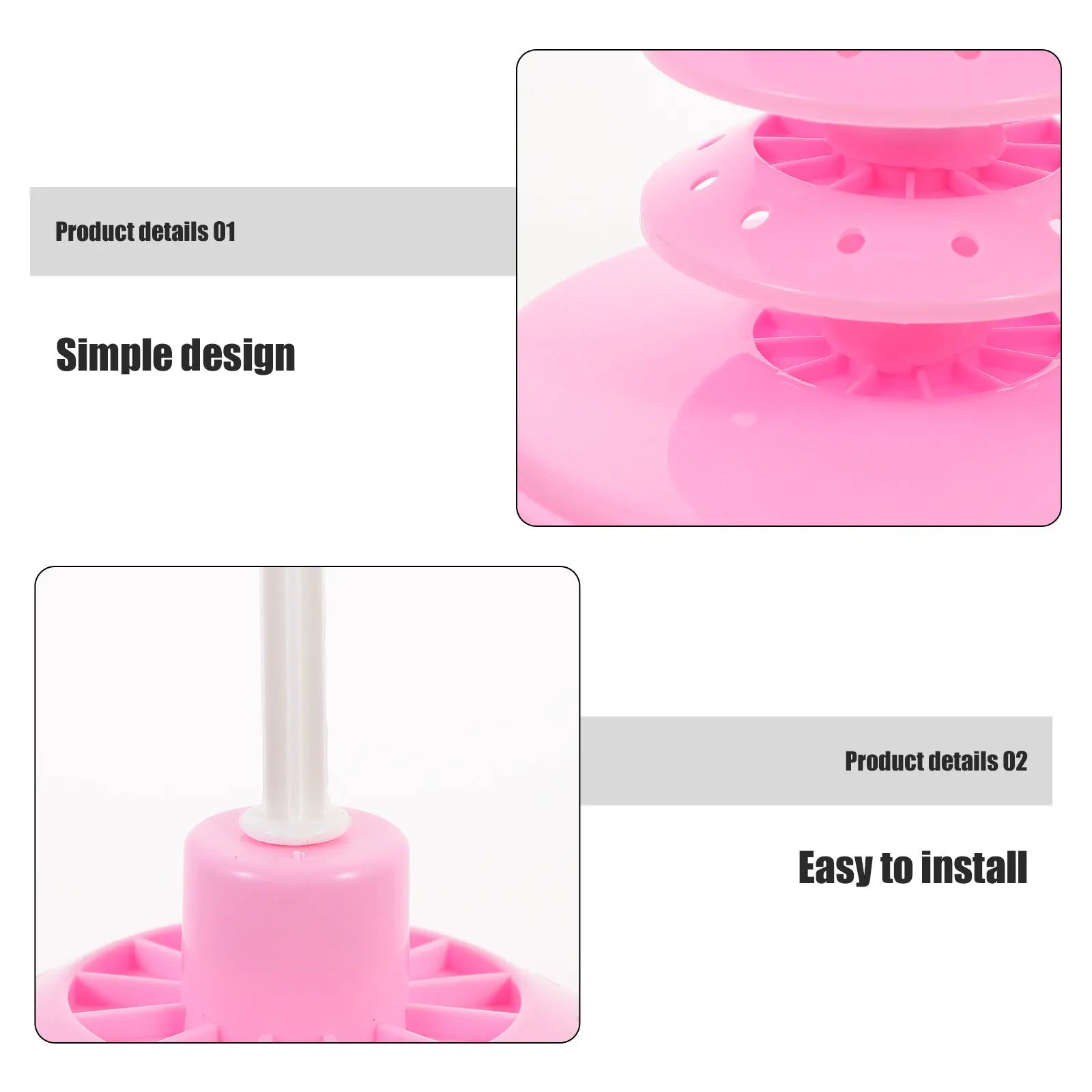 Creative Multi-tier Lollipop Display Stand Food-safe PP Material