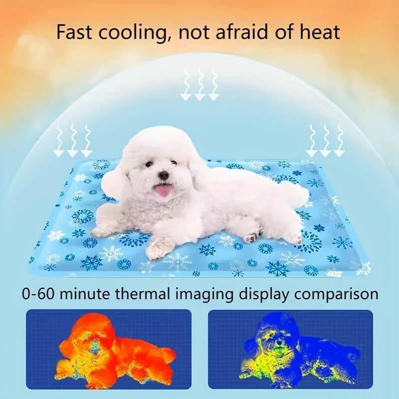 Summer Cooling Pet Nest Gel Ice Dog Cat Universal Clean Mat Zpaxo