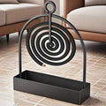 1pc Mosquito Coil Stand, Metal Material, Suitable for Hanging Mosquito Coils or Sandalwood Incense, Applicable to Decorating Zpaxo As shown