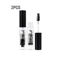 2PCS/Set 3D Eyebrow Shaping Gel-Lightweight Clear, Long-Lasting Waterproof Sweatproof Quick-Dry, Transparent Texture Zpaxo 02-2PCS
