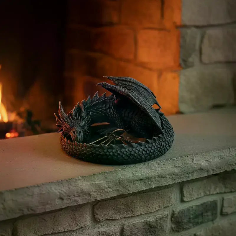 3D Printed Dragon Multipurpose Storage Tray Creative Desktop Zpaxo