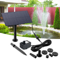 5W 5V Water Fountain Garden Decoration with Stake Solar Power Panel Water Pump Watering System Energy Saving Kits for Fish Tank Zpaxo Default Title