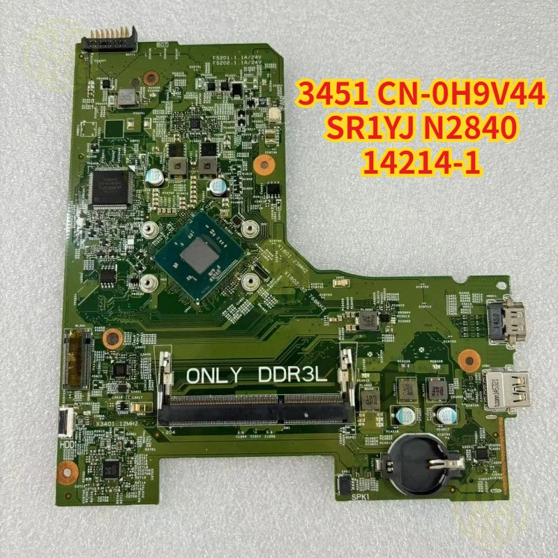 CN-0H9V44 0H9V44 H9V44 Dell Inspiron 3451 Laptop Motherboard 14214-1