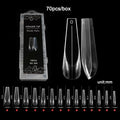 Poly Nail Gel Extension Molds Reusable Curved Stiletto Advanced Shape Zpaxo 4