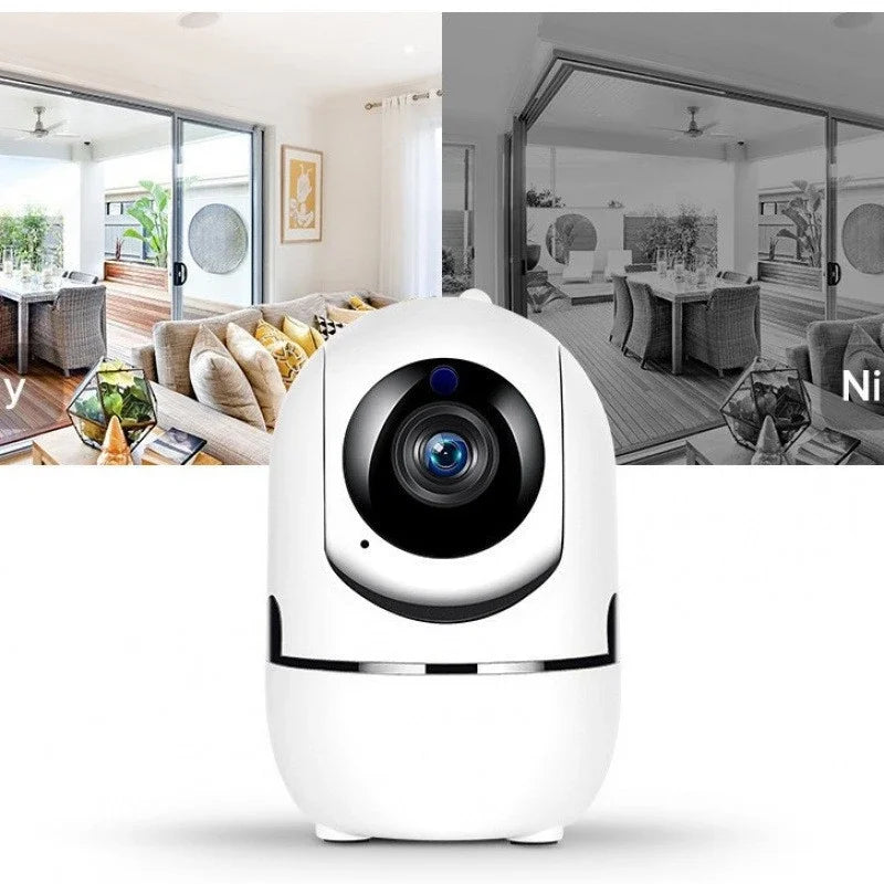 Mini Camera Smart Home Auto Tracking 1080P Wifi IP Full Night Vision