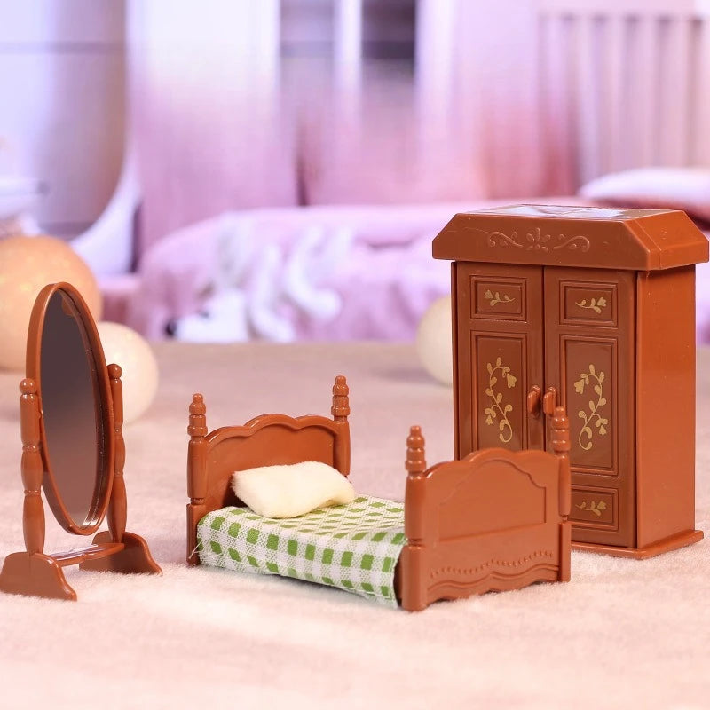 1 12 Dollhouse Miniature Furniture DIY Toy Forest Family Boys Girls Zpaxo 14