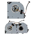 652F CPU GPU Cooling Fan for Clevo P950 P950HR P950ER T97 T96E T800 4 Wire Laptop Cooler Radiator Notebook Cooling Fan Zpaxo CPU GPU CN
