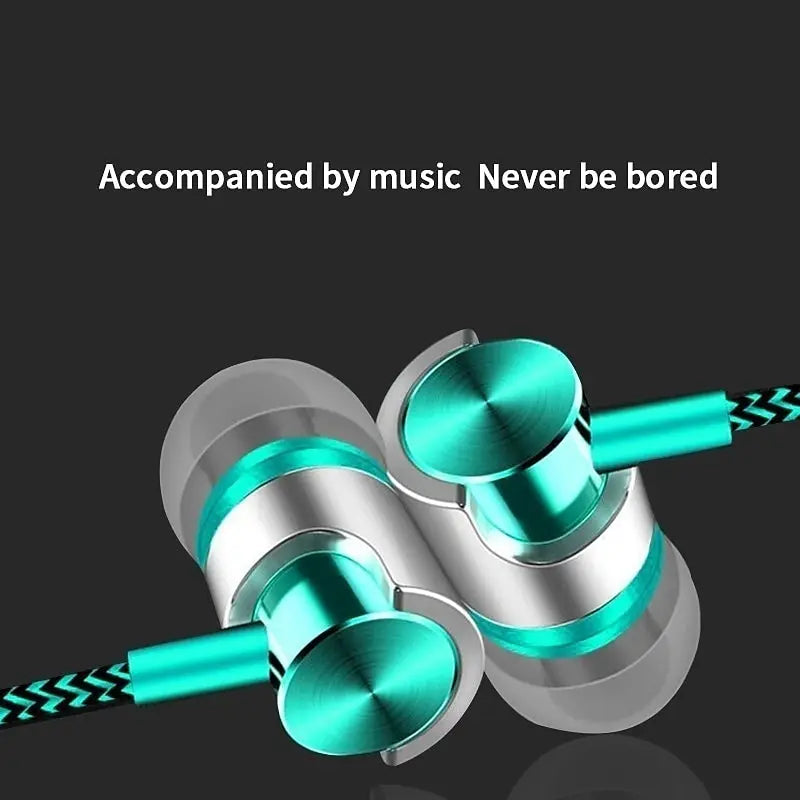 3.5mm Wired Headset Noise Canceling In-ear Earphones 9D HIFI Stereo In Ear Sports Music Headphone With HD Mic For Xiaomi Huawei Zpaxo