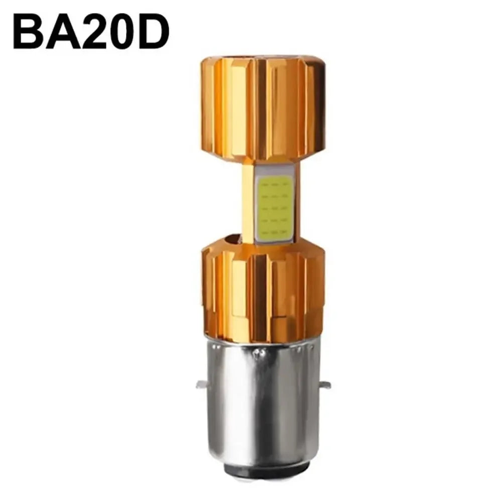 H4 H6 P15D Motorbike White Lighting BA20D Motor Headlamp COB Fog Zpaxo BA20D