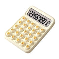 652F Desk Calculator 12 Digit Large Button Display Comfortable Zpaxo for Cute milk CN