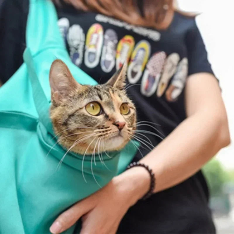 Cat Outing Travel Backpack Portable Adjustable One-shoulder Pet