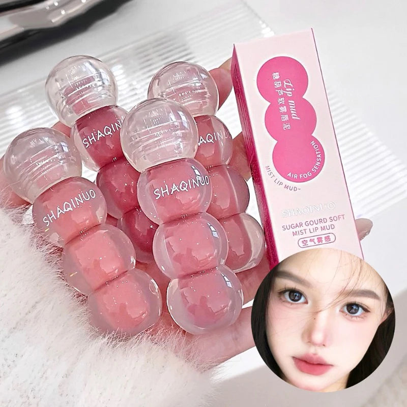 Cute Velvet Matte Lip Gloss Long Lasting Liquid Lipstick Lip Makeup Beauty Nonstick Cup Waterproof Lip Gloss Korean Makeup New Zpaxo