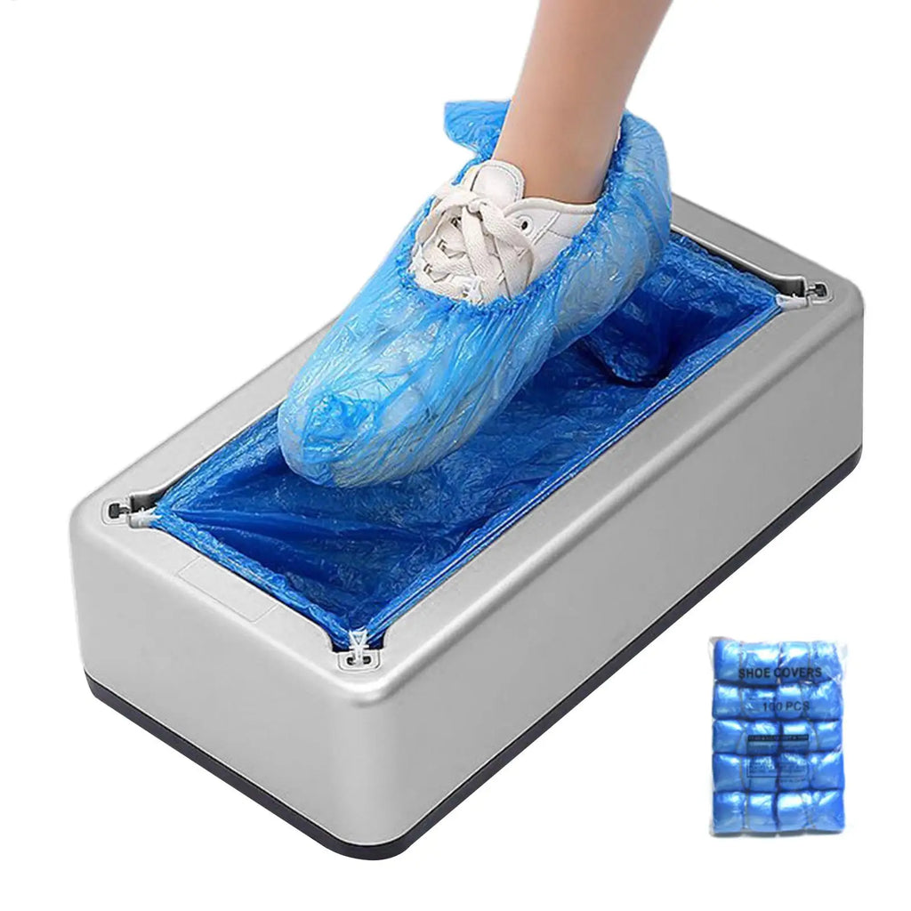 Automatic Shoe Cover Dispenser Machine 100 Covers Non Slip Dustproof