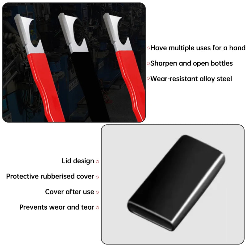 Knife Sharpener Wrench Bottle Opener 1 Multifunctional Scissors