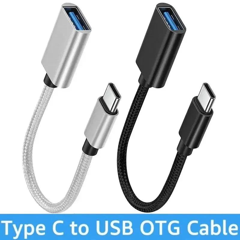 C OTG Cable Adapter USB Type-c Connector Data Converter Macbook Zpaxo