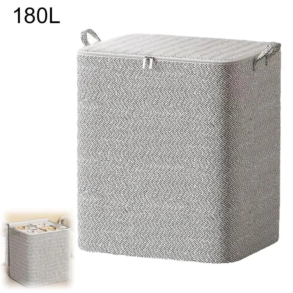 Large Non-Woven Storage Bag – Closet & Wardrobe Organizer Wardrobe Storage Bag Zpaxo 180L