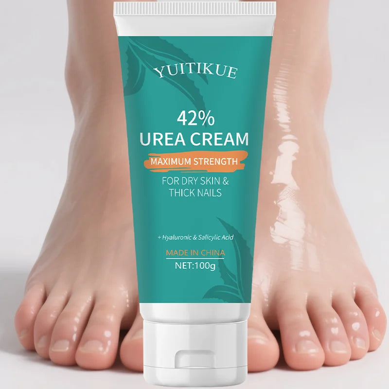 YUITIKUE Urea Foot Cream 100g | Dry Skin Relief with Hyaluronic Acid Foot & Body Cream Zpaxo