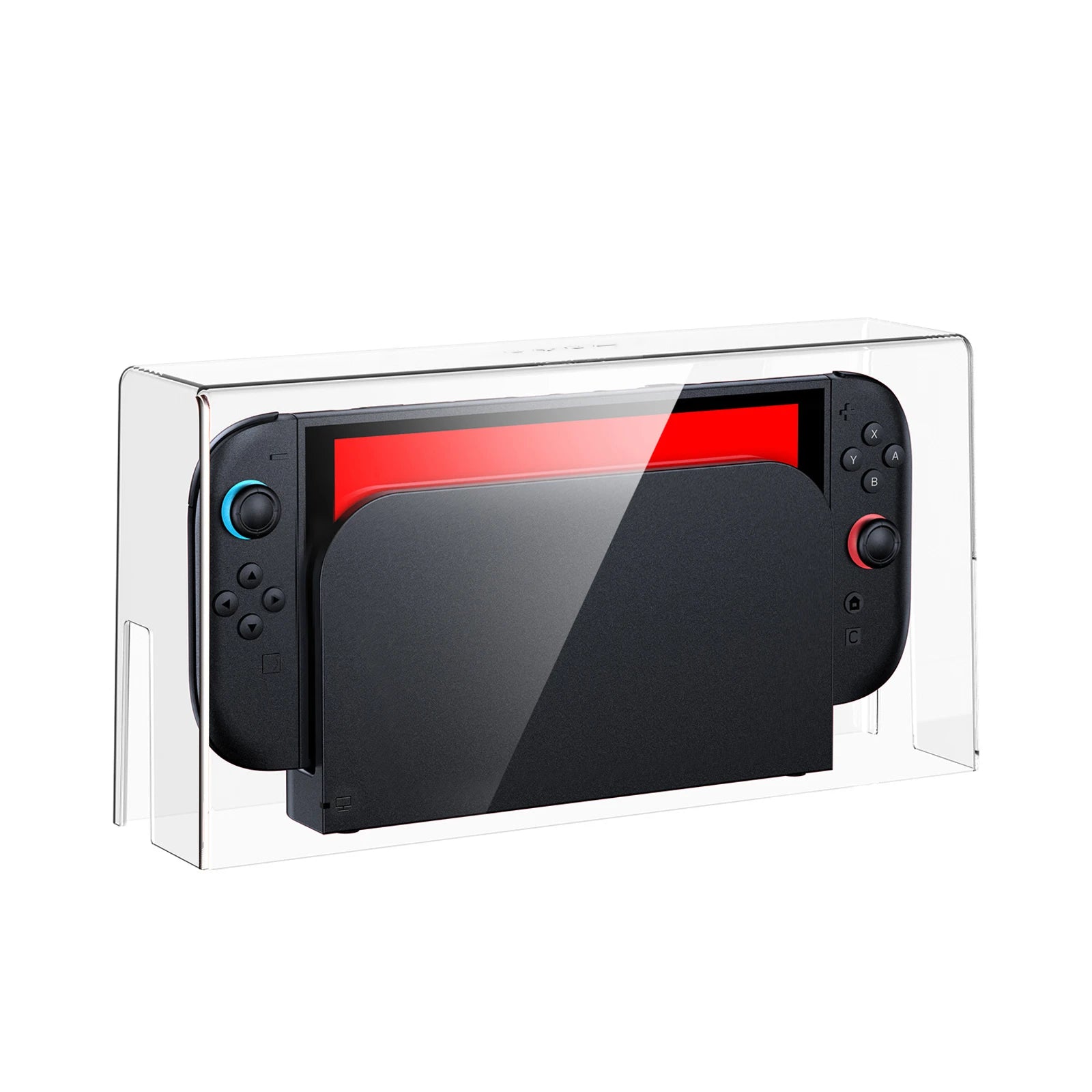 New HD Dustproof Protective Shell for Nintendo Switch 2 Moisture-proof Transparent Display Storage Case for Gaming Consoles Zpaxo Transparent