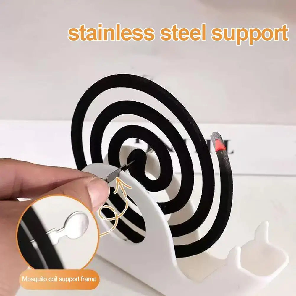 Mosquito Coil Holder Incense Burner Rack for Home & Patio Mosquito Coil Holder Zpaxo