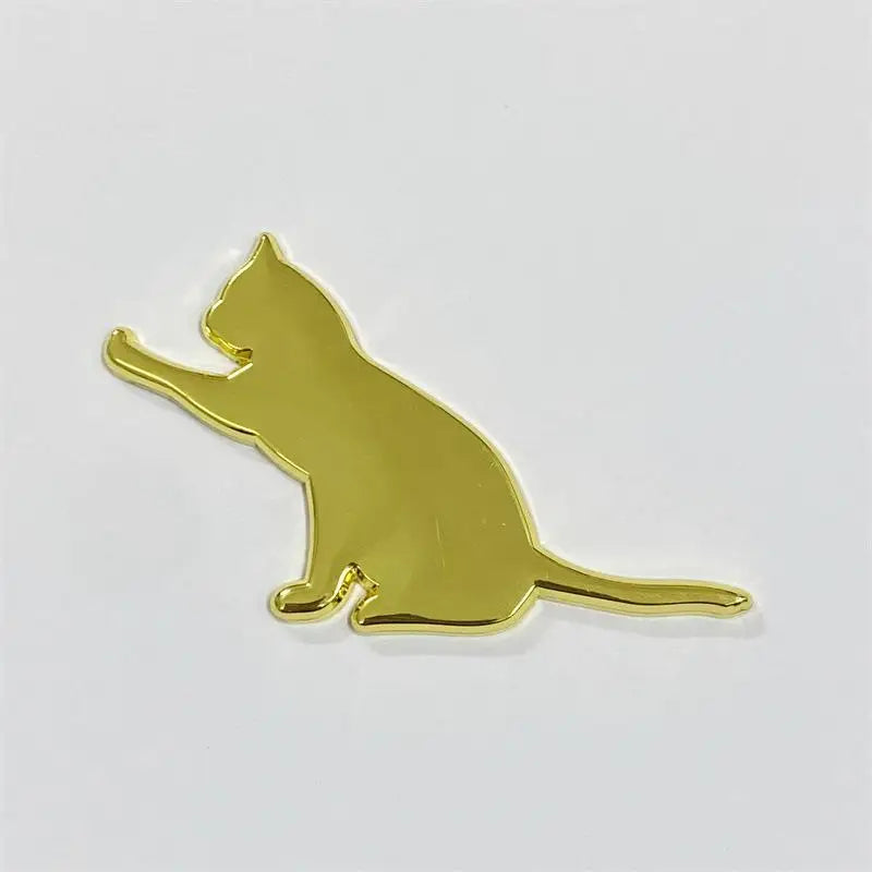 Cute 3D Metal Cat Sticker Personalized Car Emblem Originality Body Zpaxo A14