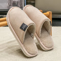Trend Winter Couple Indoor Non-slip Men Women Flip Flops Warm