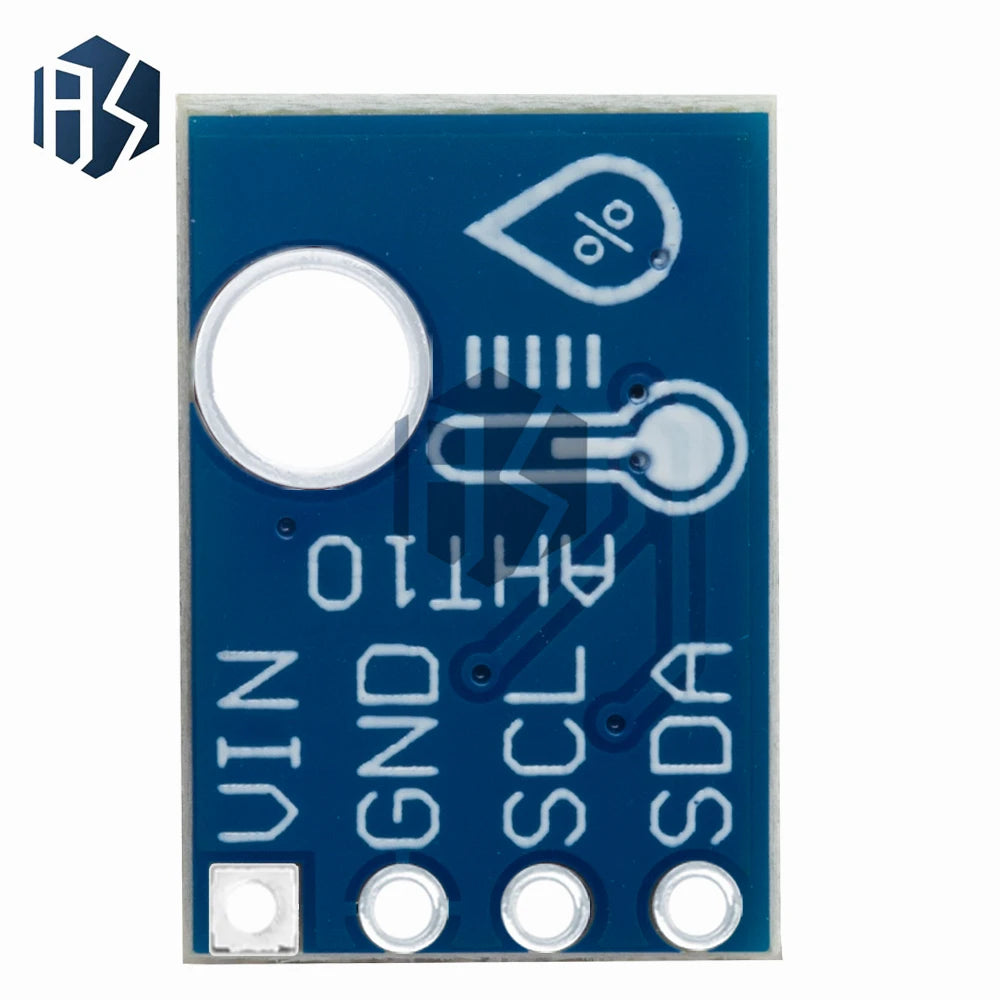 High-Precision I2C AHT10 Module: Digital Temperature & Humidity Sensor, Replaces DHT11/SHT20/AM2302 Zpaxo