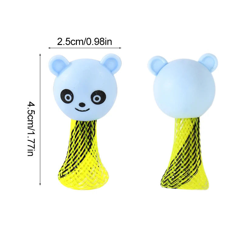 10/20PCS Cartoon Mini Animal Jumping Doll Games Toys for Kids Birthday Party Favors Goodie Bag Piniata Fillers Baby Shower Gift Zpaxo