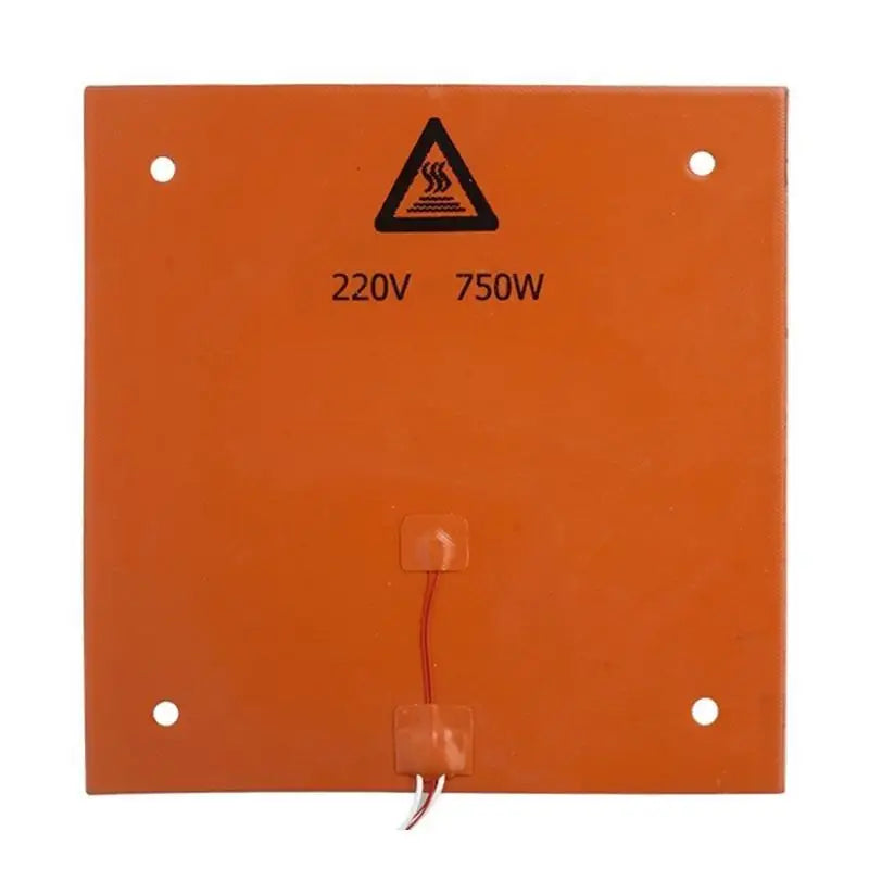 652F 3D Printer Bed Silicone Heated Heating Pad 310x310mm Zpaxo