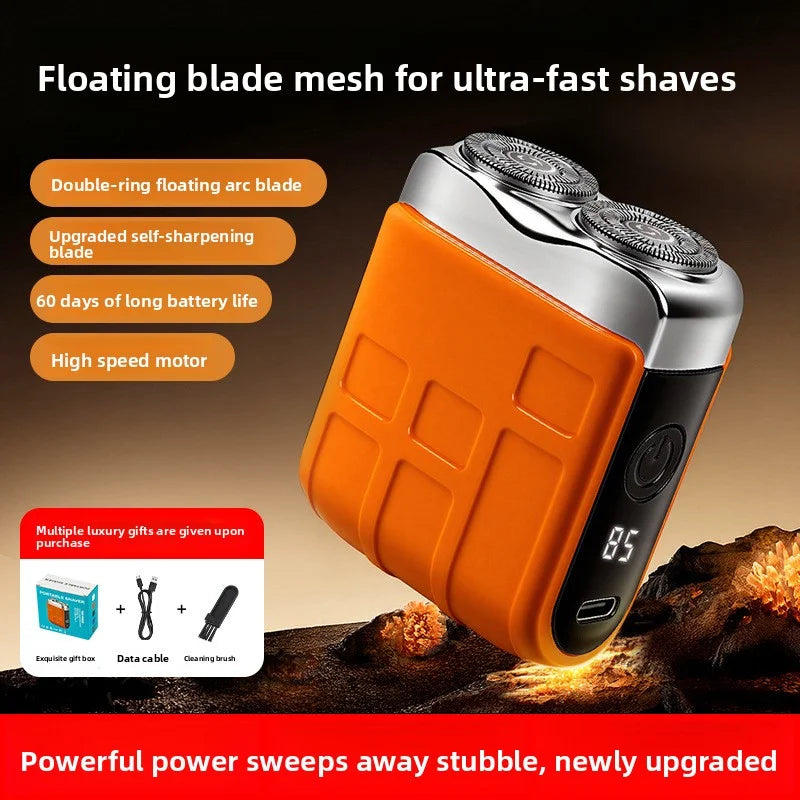 Electric Shaver Men Rechargeable Beard Blade Water Washed Digital Zpaxo