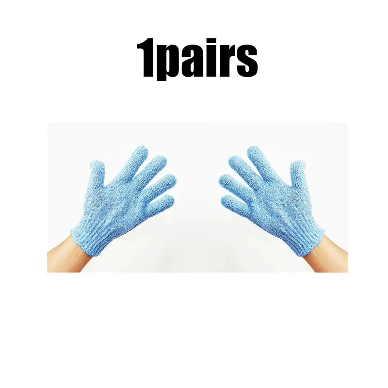 Exfoliating Bath Gloves – Soft Body Scrubbing Shower Gloves