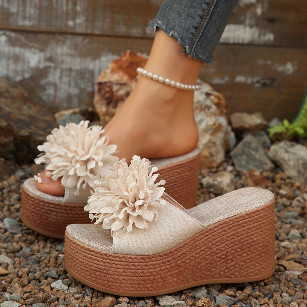 Summer Women Platform Sandals Lightweight Sexy Slippers Outdoor Zpaxo