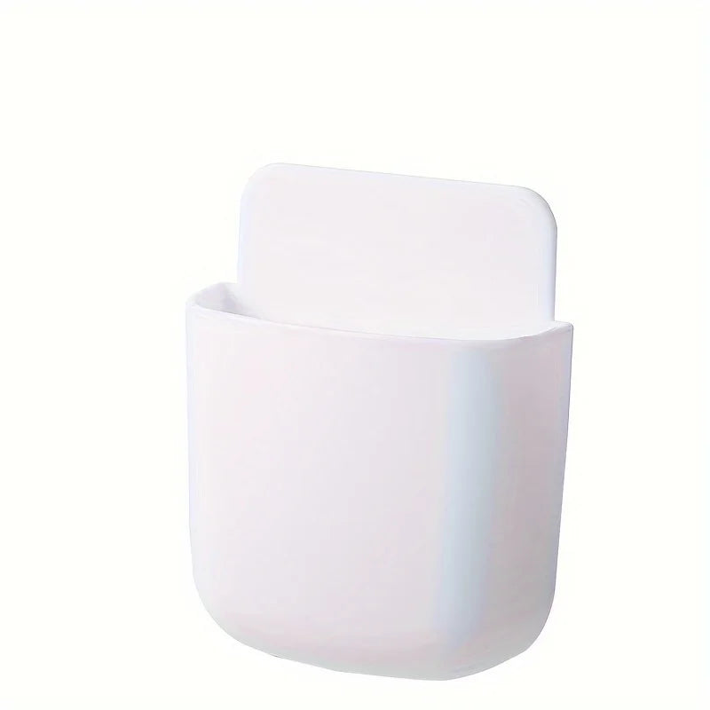 Wall-mounted Remote Control Storage Box Plastic Hanging Holder Pens