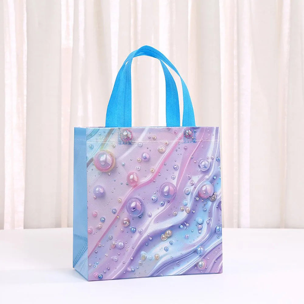Christmas Non-Woven Tote Bag – Reusable Kids Gift Bag
