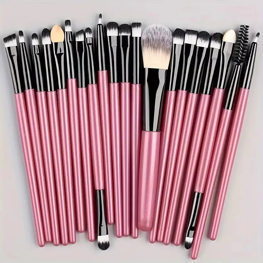Soft Fluffy Makeup Brush Eyeliner Cosmetic Foundation Make Up Brushes Zpaxo pink