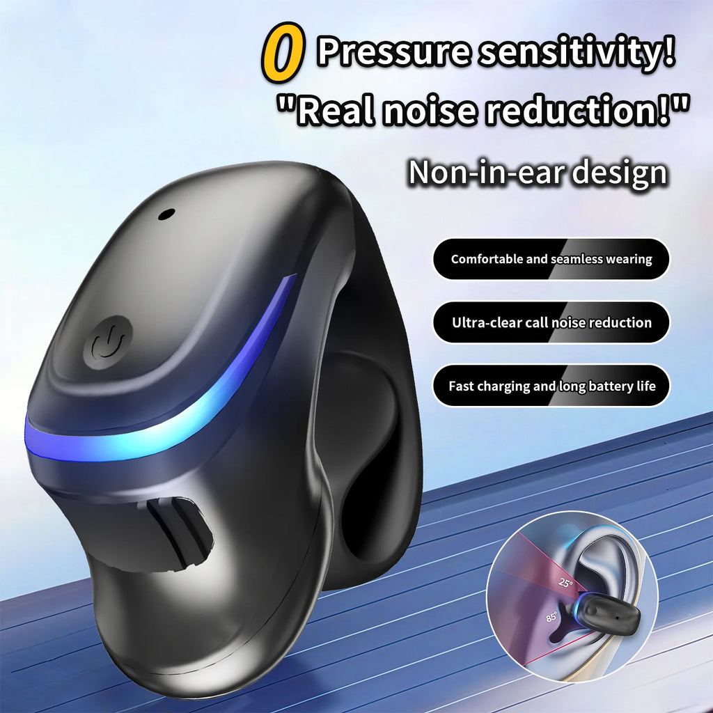 Earphones Clip Wireless Bluetooth Headphone Air Conduction Headset
