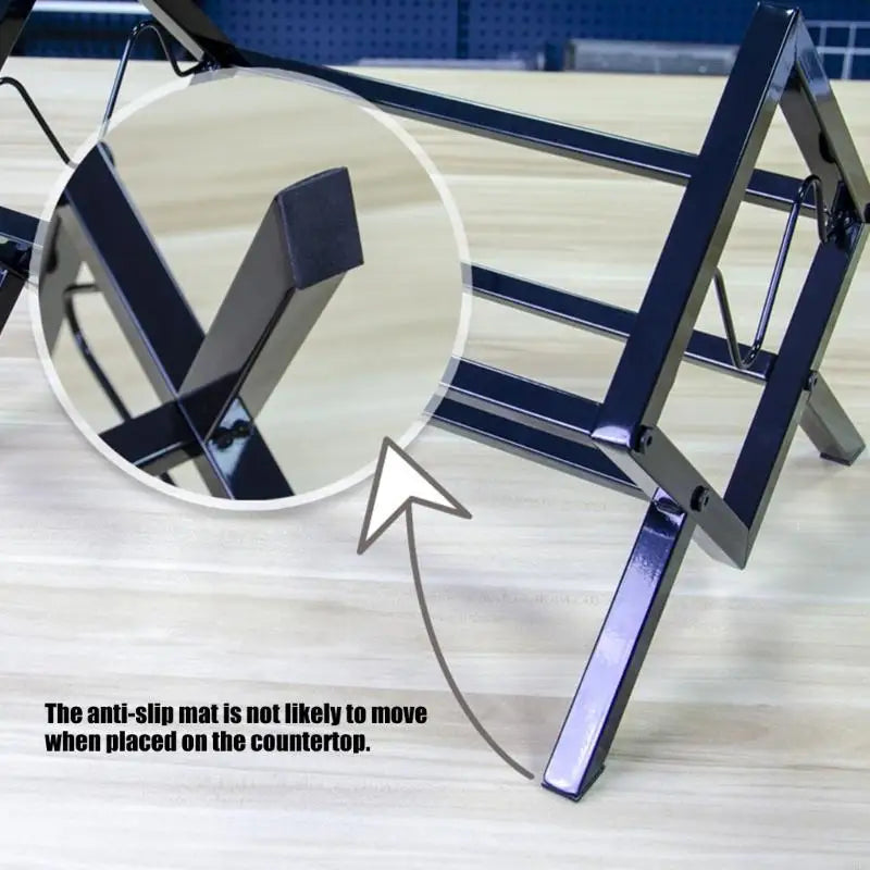 No Tools Required Book Display Stand Steel Structure Spaces