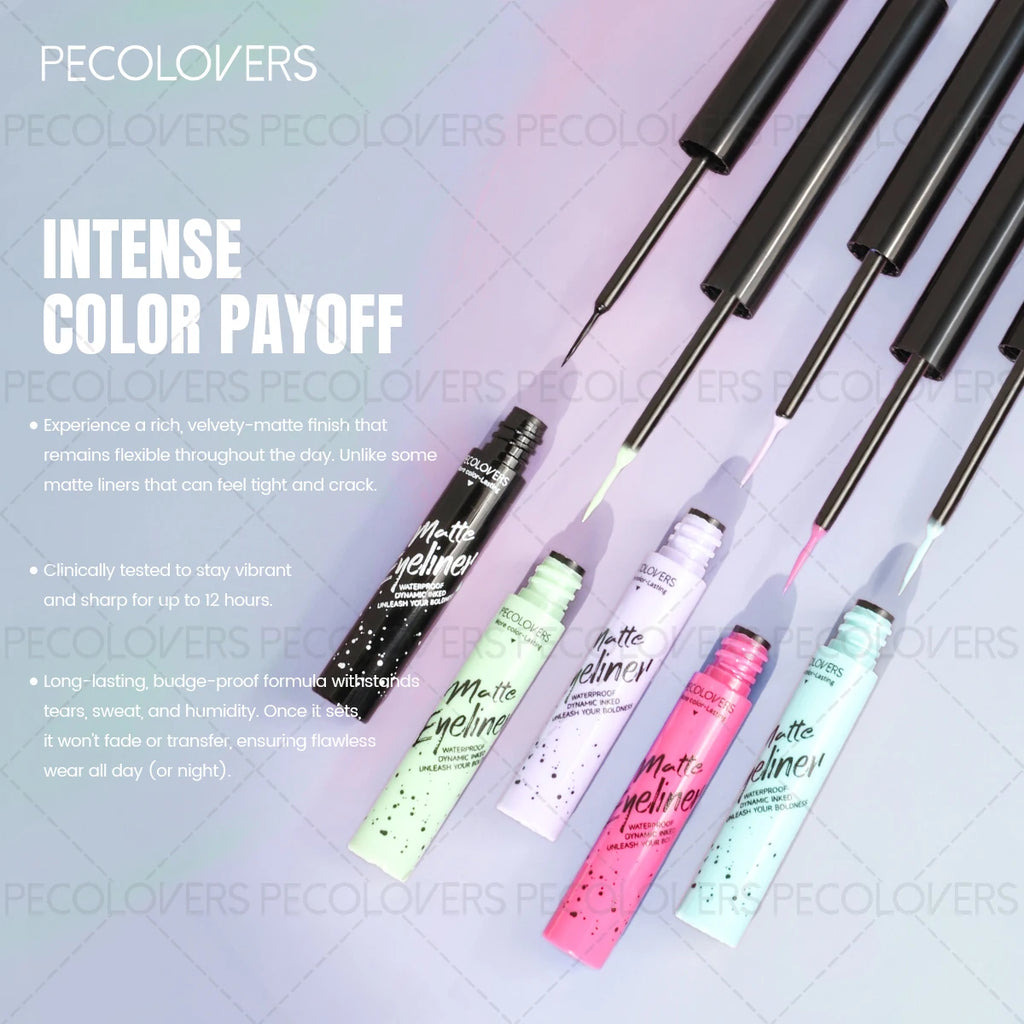 Quick-dry Black Eyeliner Pen Waterproof Sweat-resistant Zpaxo