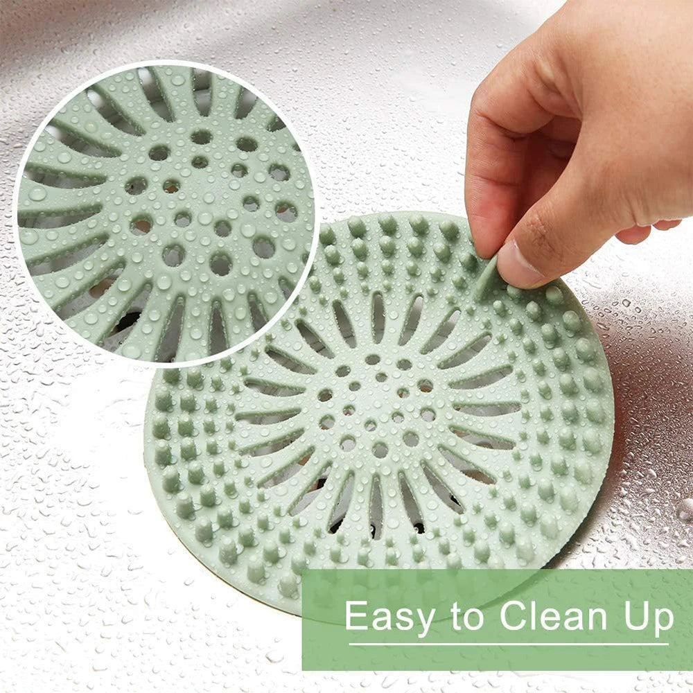1PC Bathroom Hair Sink Sewer Filter Floor Drain Strainer Hair Stopper Shower Drain Cover Kitchen Sink Anti-blocking Zpaxo