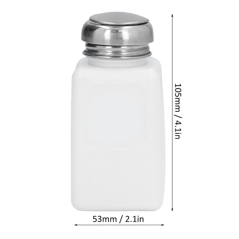 Push Down Alcohol Dispenser Anti-reflux Pump White Blue Solvent Zpaxo