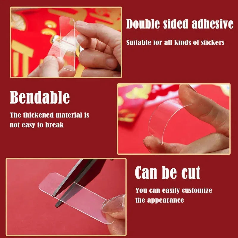 Double-Sided Waterproof Nano Tape – No-Drill Adhesive Strips