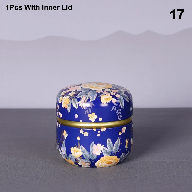 CMSmall Portable Storage Boxes Tea Caddy Box Containers Candle Cans Zpaxo 17