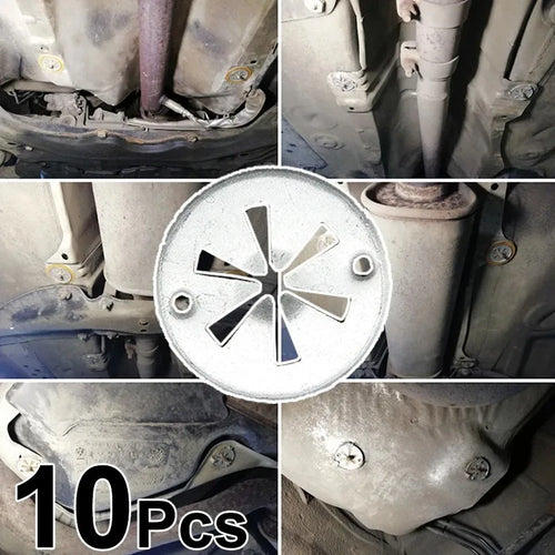 10-Pack Heat Shield Locking Star Washers – A3 Ibiza Transit VW Heat Shield Fastener Zpaxo Default Title