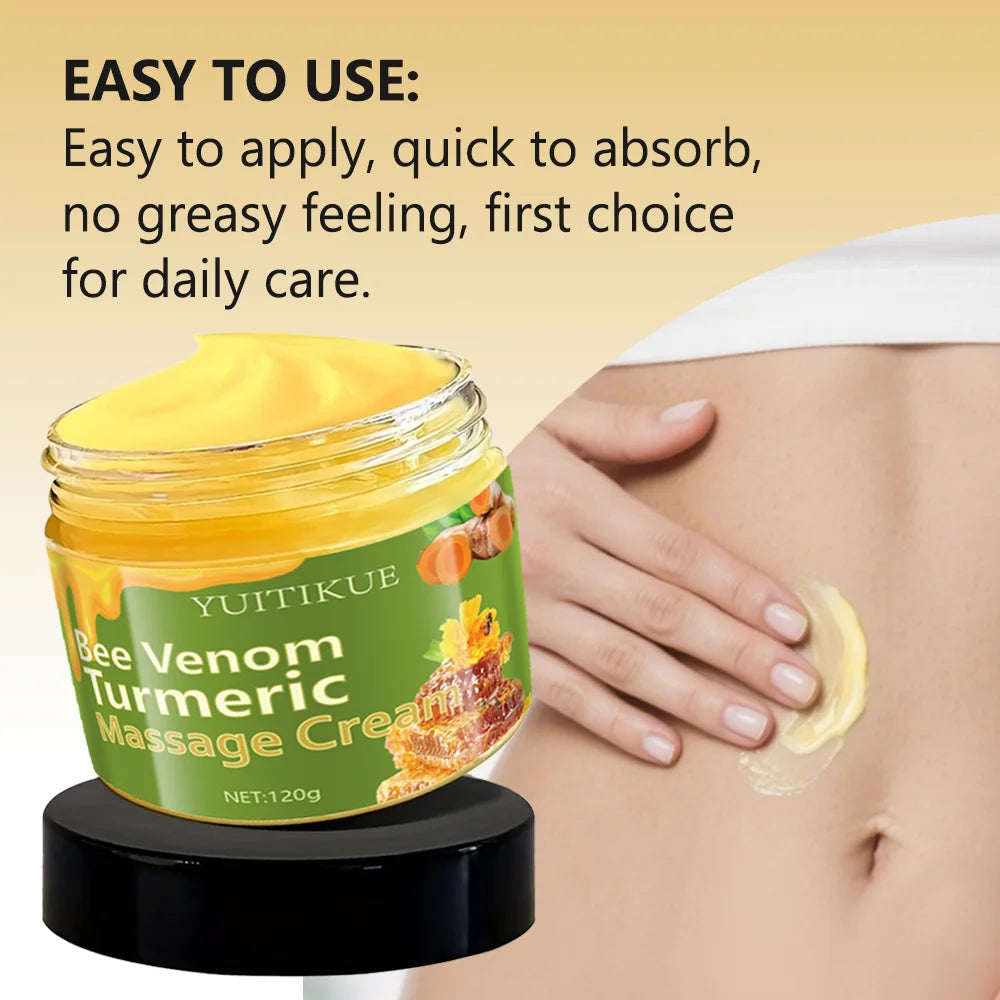 YUITIKUE Firming Cream 120g – Bee Venom & Turmeric Body Cream Body Firming Cream Zpaxo