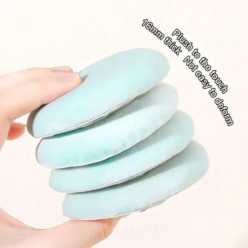 Professional Loose Powder Flocking Puff Sponge Face Cosmetic