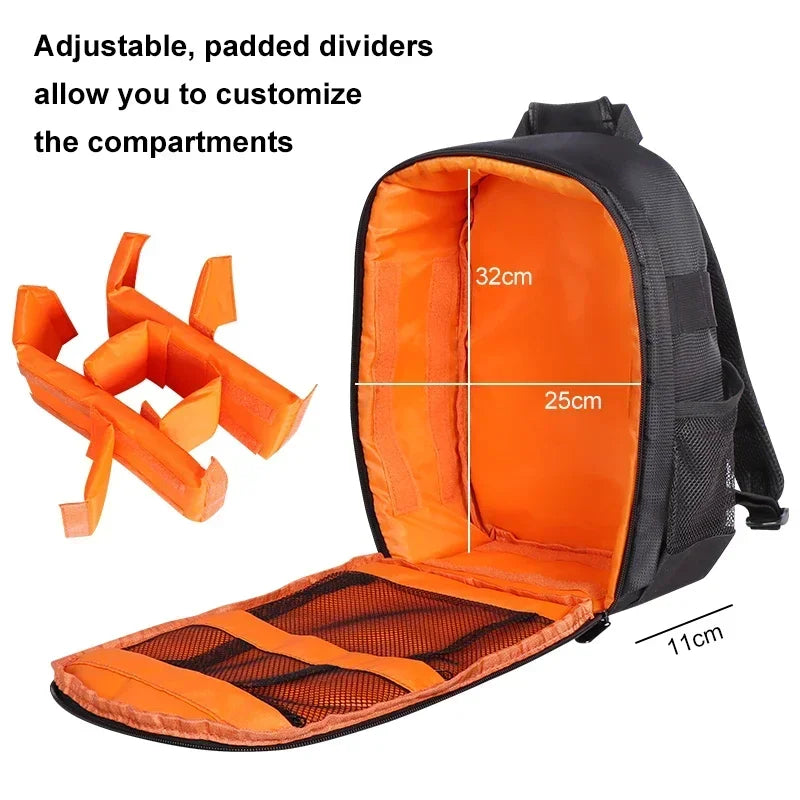 Outdoor Camera Backpack Video Digital Shoulder Camera Bag Waterproof Photo Knapsack Case DSLR For Canon Nikon Sony Olympus Fuji Zpaxo