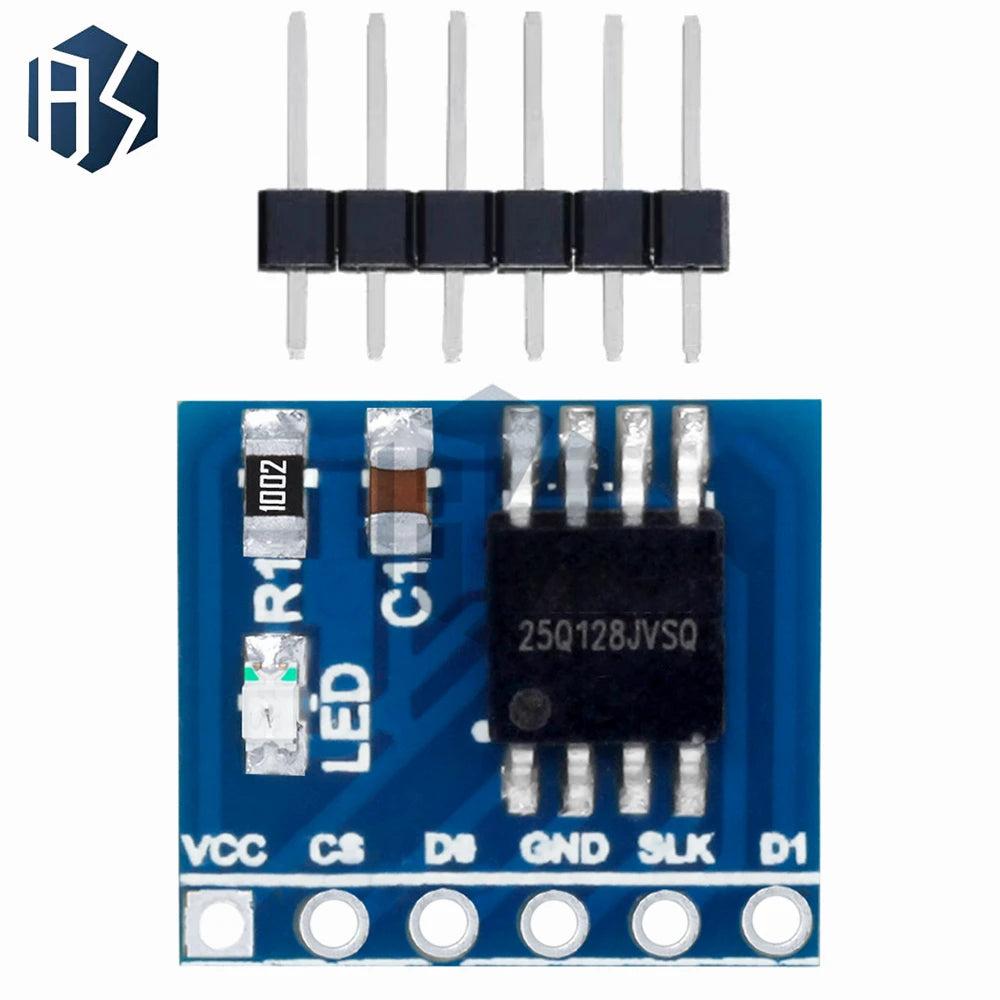 W25Q128 W25Q64 W25Q32 32bit 64bit 128Mbit 8MByte FLASH Norflash Zpaxo