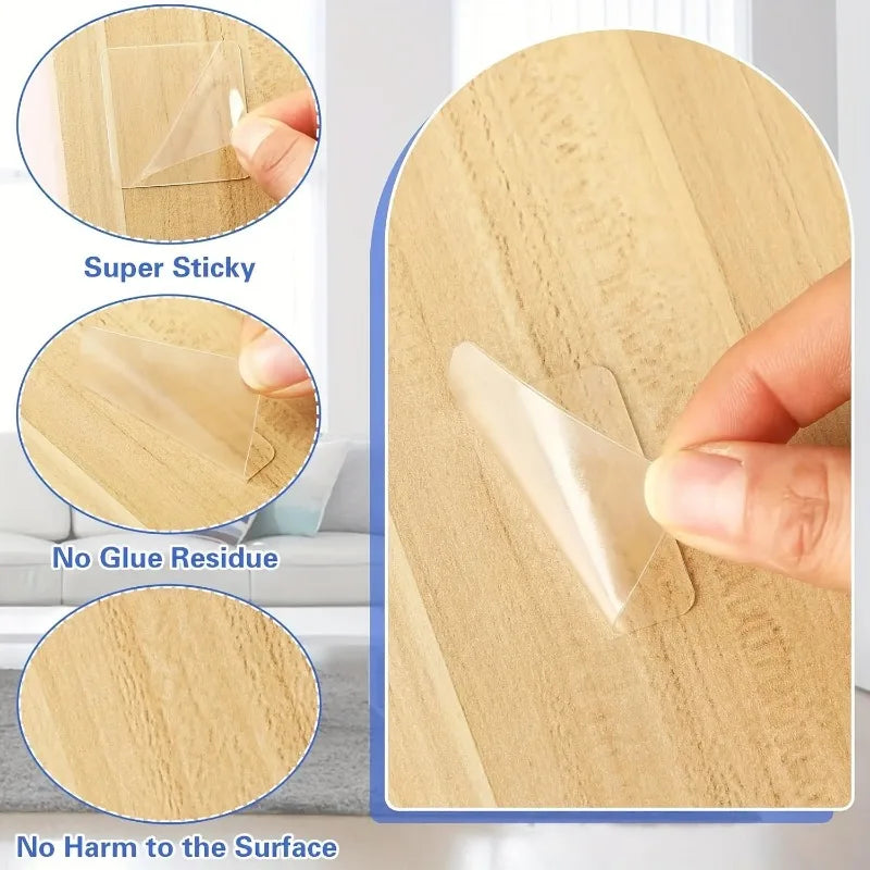 Ultra-strong Double-sided Tape Waterproof Reusable Plastic Wood Glass