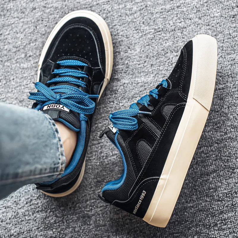 Men's Casual Sneakers Luxury Trainer Shoes Breathable Race Running